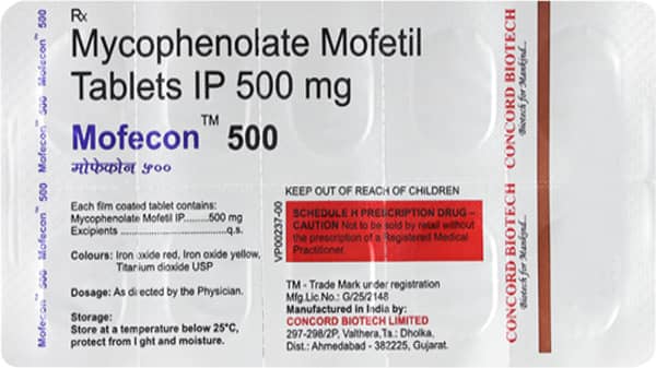 Mofecon 500mg Strip Of 10 Tablets