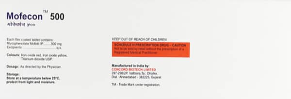 Mofecon 500mg Strip Of 10 Tablets