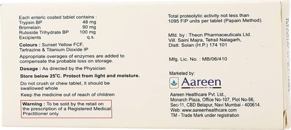 Banoflam Strip Of 10 Tablets