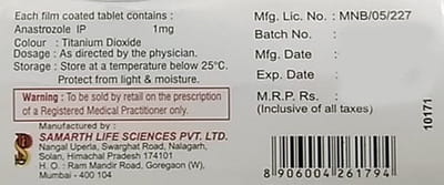 Anosam 1mg Strip Of 10 Tablets