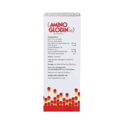Aminoglobin Xt Bottle Of 150ml Suspension