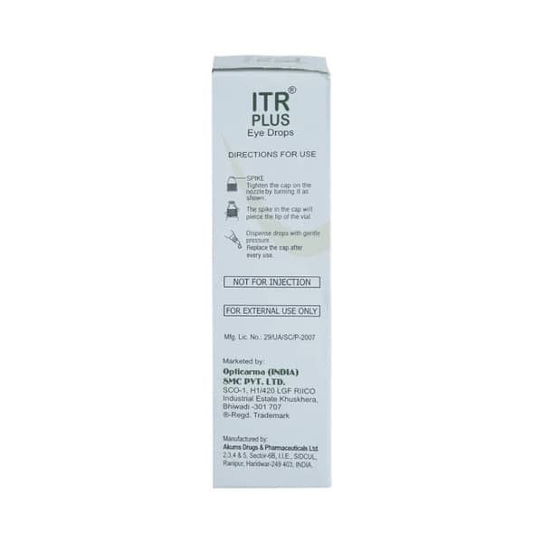 Itr Plus Bottle Of 10ml Eye Drops