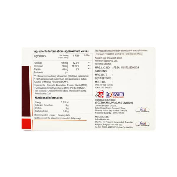 Suprawalk Strip Of 10 Tablets