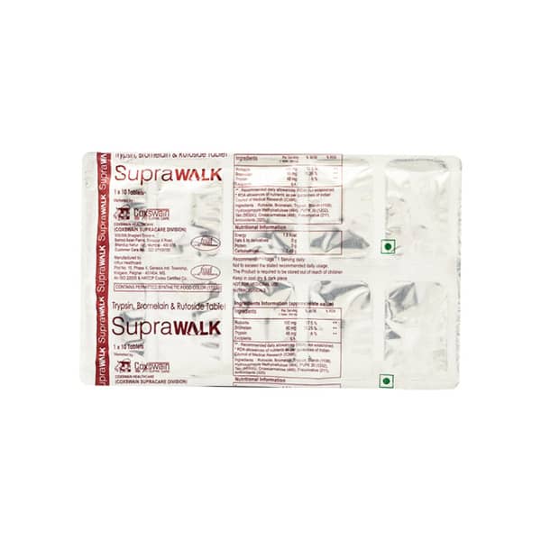 Suprawalk Strip Of 10 Tablets