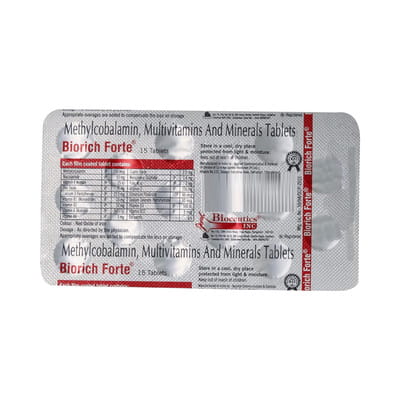Biorich Forte Strip Of 15 Tablets
