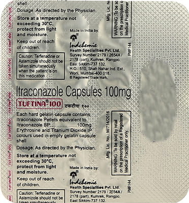 Tuftina 100mg Capsules 7'S