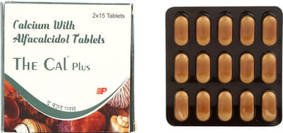 The Cal Plus Strip Of 15 Tablets