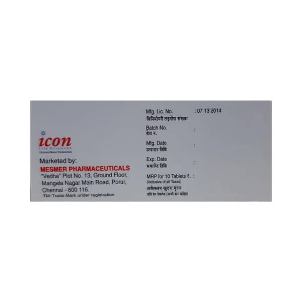 Gcolate 1mg Strip Of 10 Tablets