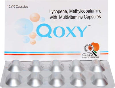 Qoxy Strip Of 10 Capsules