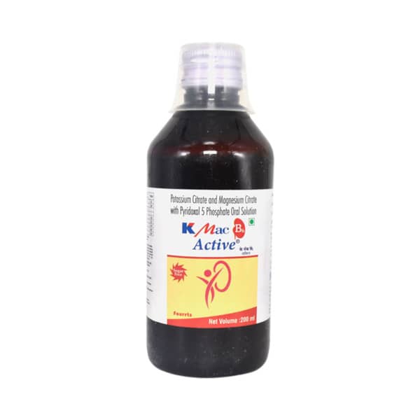 K Mac B6 Active Sugar Free Bottle Of 200ml Oral Solution