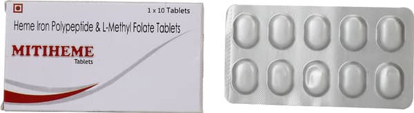 Mitiheme Strip Of 10 Tablets
