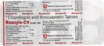 Roznyle Cv 10mg Strip Of 10 Tablets