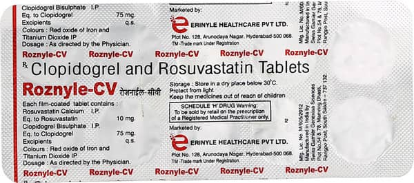 Roznyle Cv 10Mg Strip Of 10 Tablets