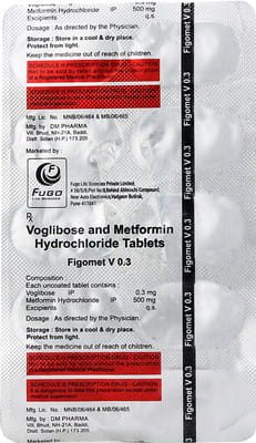 Figomet V 0.3mg Strip Of 10 Tablets