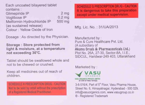 Cilvoryl Mv 2mg Strip Of 10 Tablets