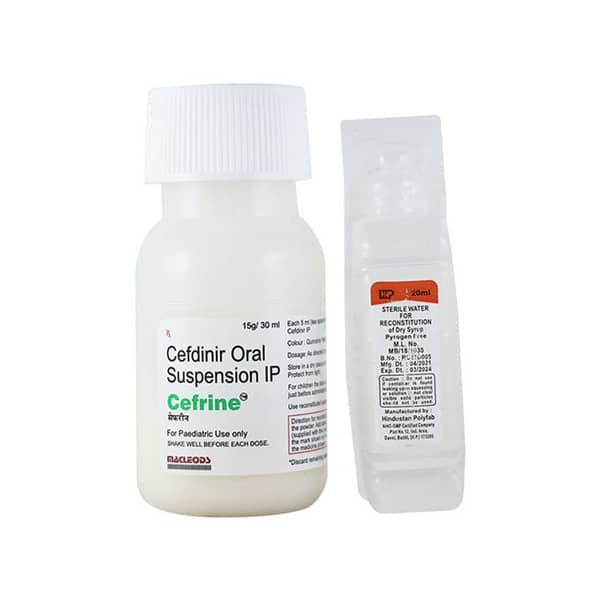 Cefrine 125Mg Bottle Of 30Ml Suspension