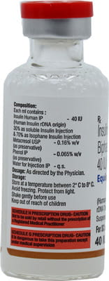 Equisulin M 30 40iu Vial Of 10ml Suspension For Injection
