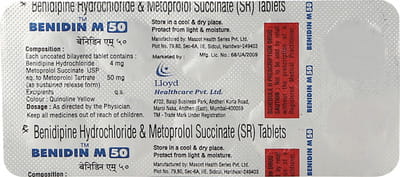 Benidin M 50mg Strip Of 10 Tablets