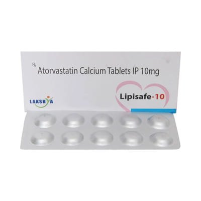 Lipisafe 10mg Strip Of 10 Tablets