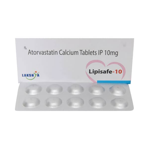 Lipisafe 10mg Strip Of 10 Tablets