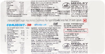 Conjoint 3d Strip Of 10 Capsules