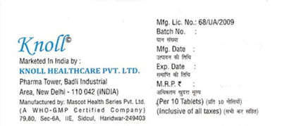 Metopole 100mg Xl Strip Of 10 Tablets
