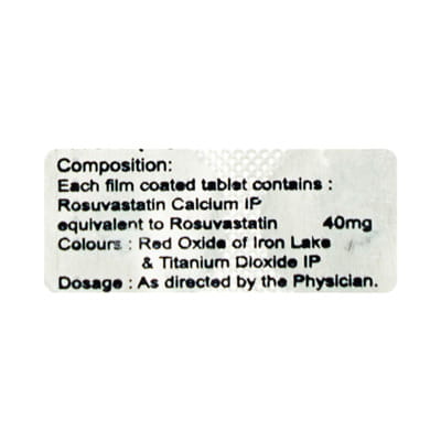 Cardirose 40mg Strip Of 10 Tablets