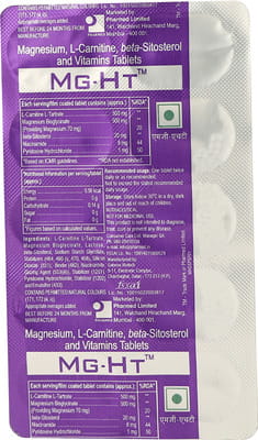 Mg Ht Strip Of 10 Tablets