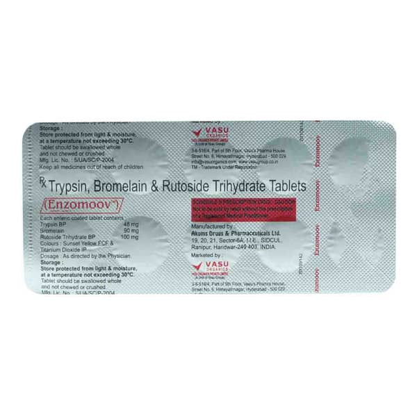 Enzomoov Strip Of 10 Tablets