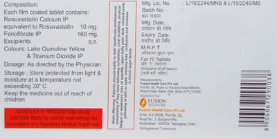 Advastat F Strip Of 10 Tablets