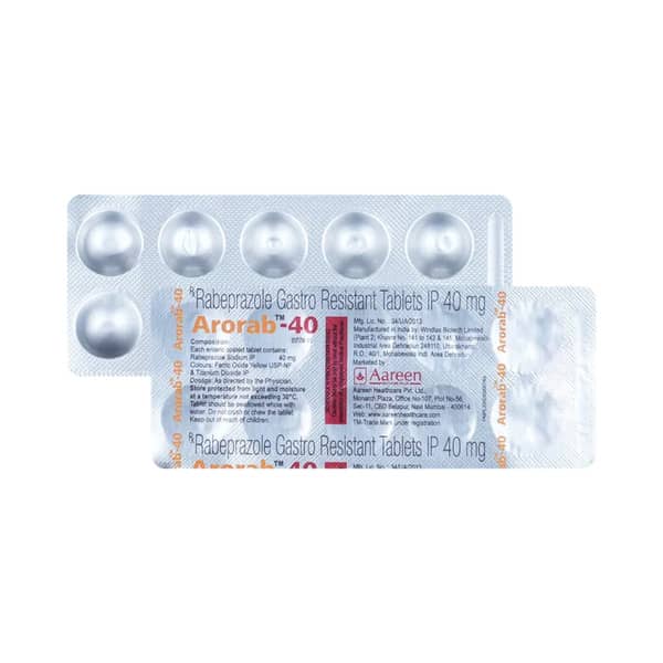 Arorab 40Mg Strip Of 10 Tablets