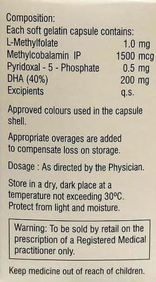 Folsafe D Strip Of 10 Capsules
