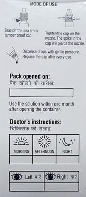 New Travisight T Bottle Of 3ml Eye Drops