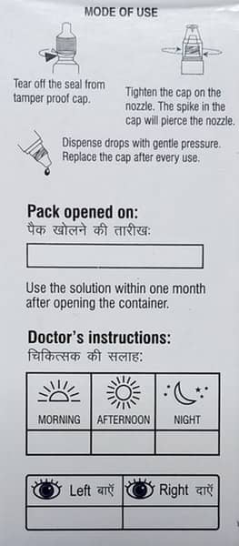 New Travisight T Bottle Of 3ml Eye Drops