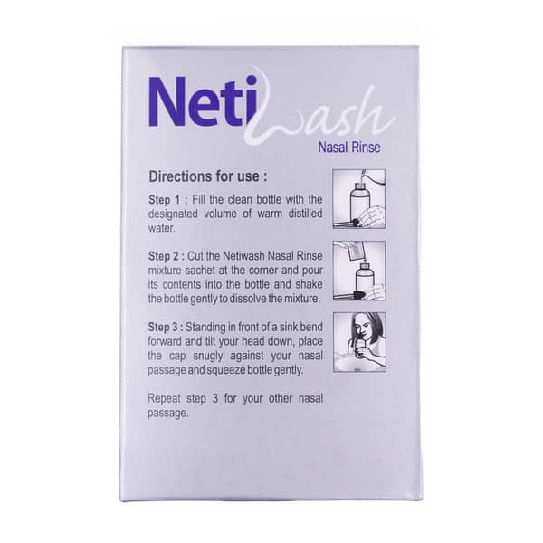 Netiwash Nasal Rinse Sachet Of 3Gm Nasal Combikit (Pack Of 30)