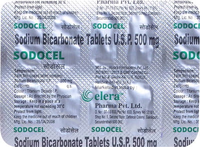Sodocel 500mg Strip Of 10 Tablets