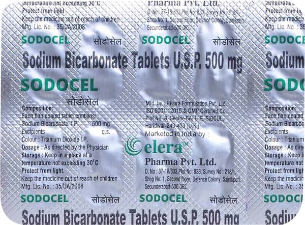 Sodocel 500mg Strip Of 10 Tablets