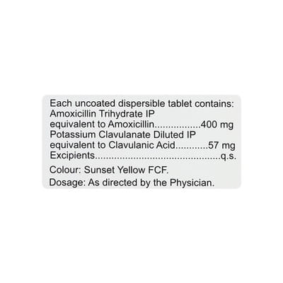 Clavam Forte Dt Strip Of 10 Tablets