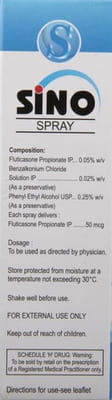 Sino Bottle Of 10ml Nasal Spray