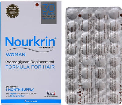 Nourkrin Woman Strip Of 30 Tablets (Pack Of 2)