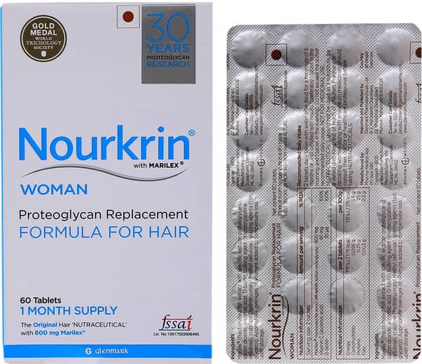 Nourkrin Woman Strip Of 30 Tablets (Pack Of 2)