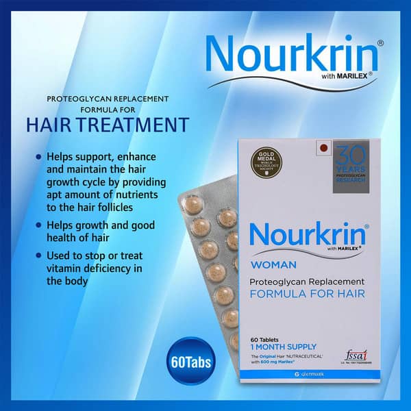 Nourkrin Woman Strip Of 30 Tablets (Pack Of 2)