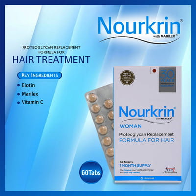 Nourkrin Woman Strip Of 30 Tablets (Pack Of 2)