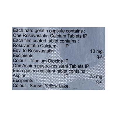 Alviroz Asp 75mg Strip Of 10 Capsules