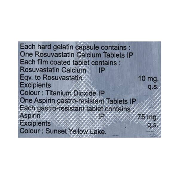 Alviroz Asp 75Mg Strip Of 10 Capsules