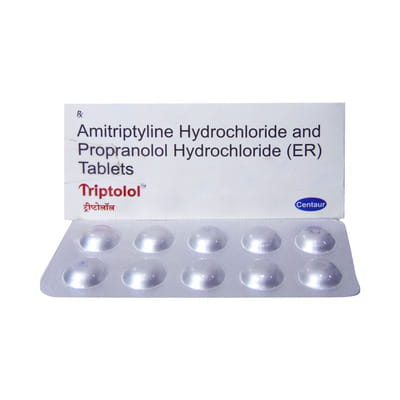 Triptolol 10mg/40mg Strip Of 10 Tablets