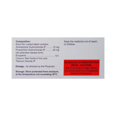 Triptolol 10mg/40mg Strip Of 10 Tablets