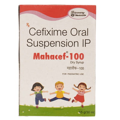 Mahacef 100mg Bottle Of 30ml Dry Syrup