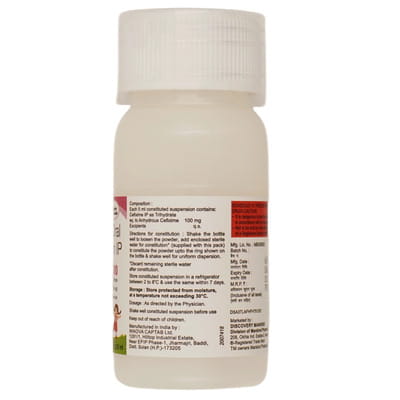 Mahacef 100mg Bottle Of 30ml Dry Syrup