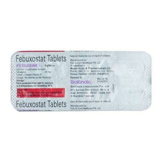 Febudim 40Mg Strip Of 10 Tablets